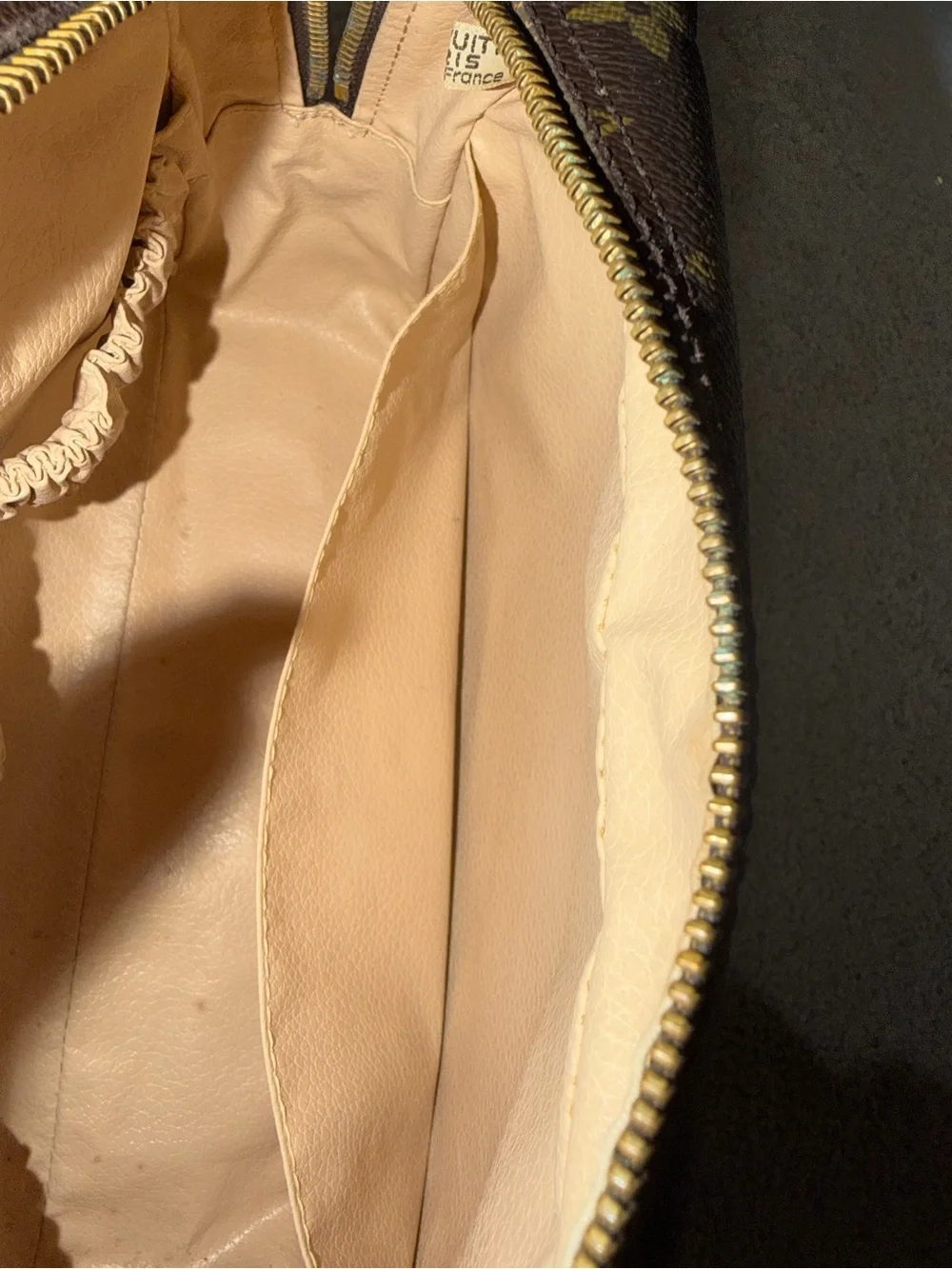 Louis Vuitton Monogram Canvas Toiletry Pouch in Brown and Gold 23